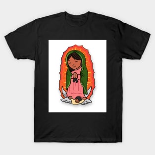 Virgin Mary of Guadalupe Illustration T-Shirt